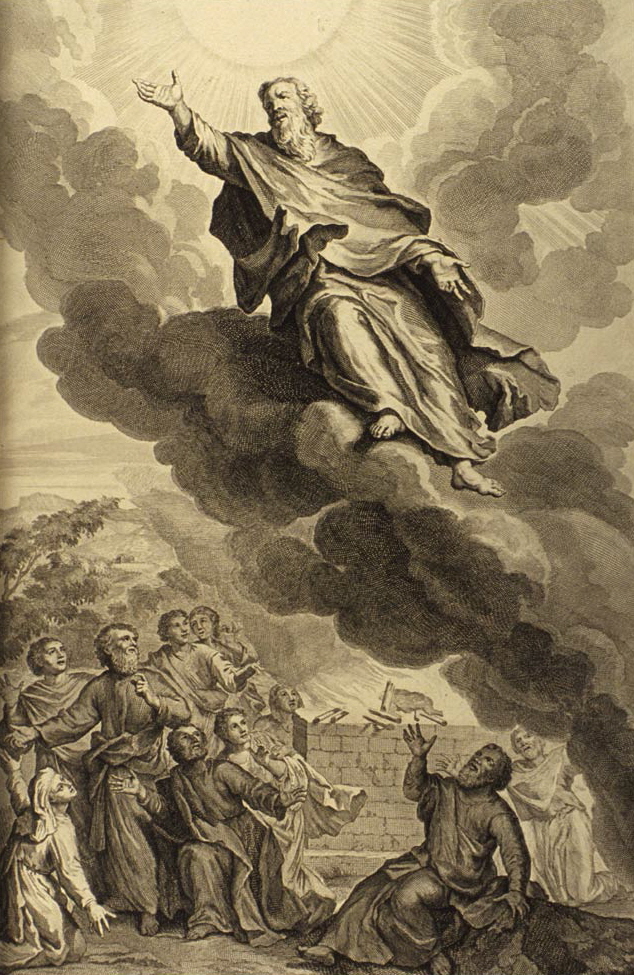 God took Enoch, Gerard Hoet (ca 1700)